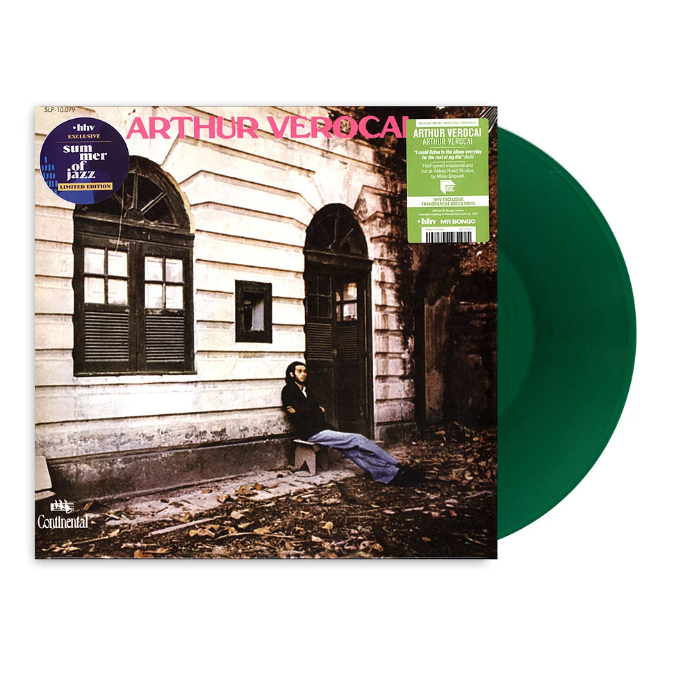 Arthur Verocai - Arthur Verocai Summer Of Jazz Exclusive Half-Speed Mastered Transparent Green Vinyl Edition