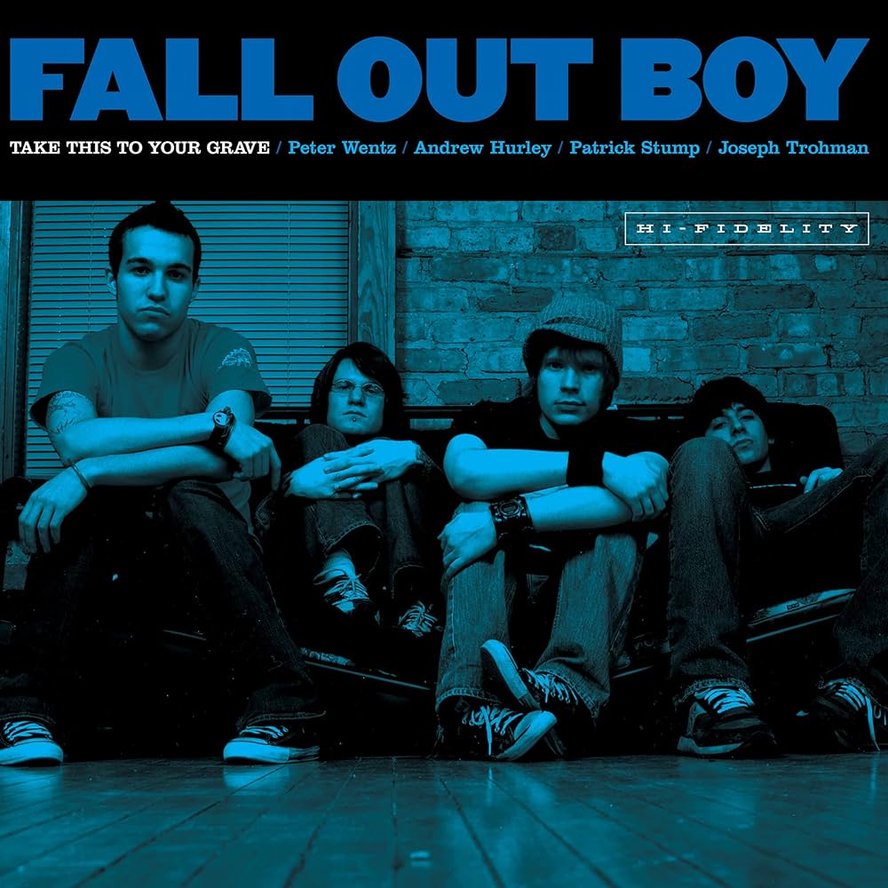 Fall Out Boys - Take This to Your Grave (20th Anniversary Amazon Exclusive Black Ice Vinyl) PREORDER