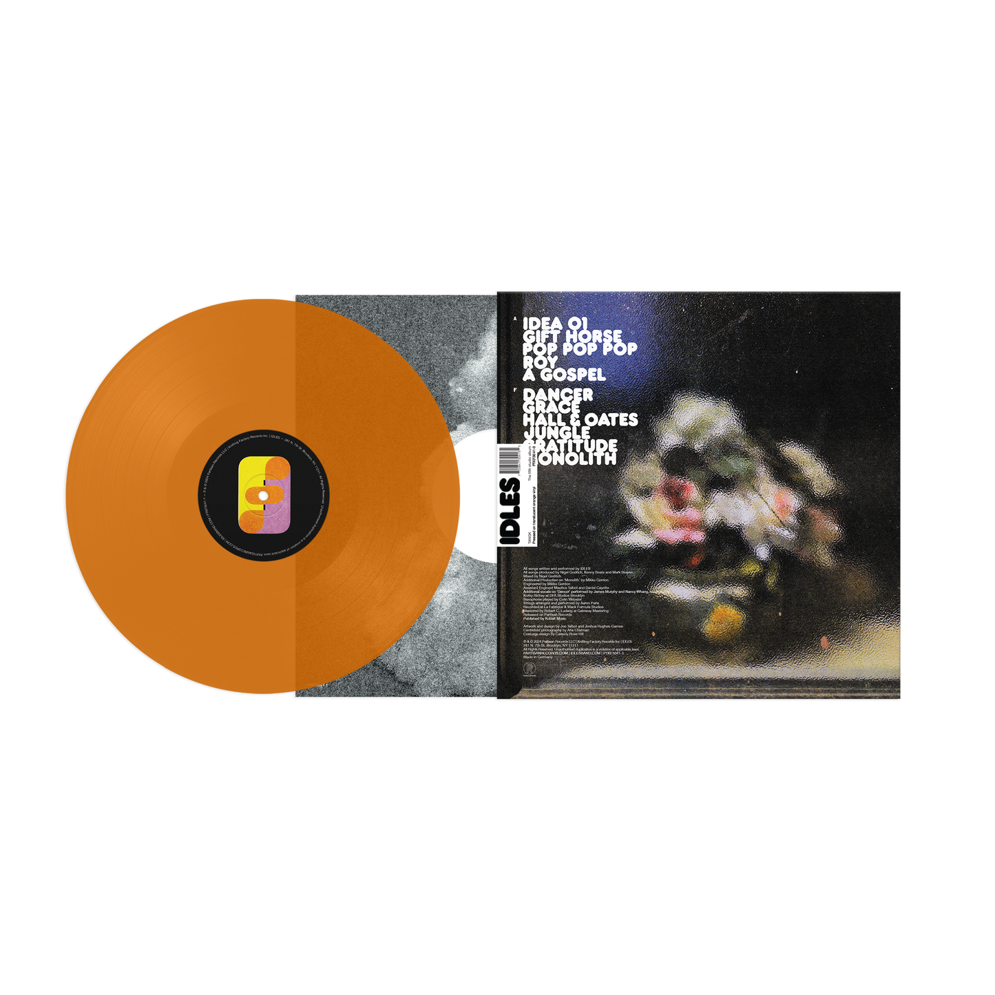IDLES - TANGK (Orange Vinyl)