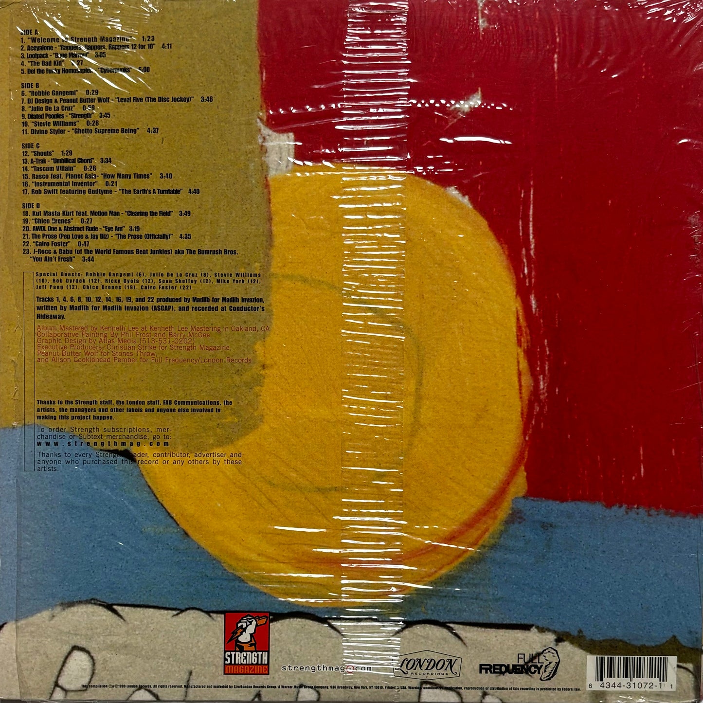 V.A. - Strength Magazine Presents Subtext (VG / VG+)