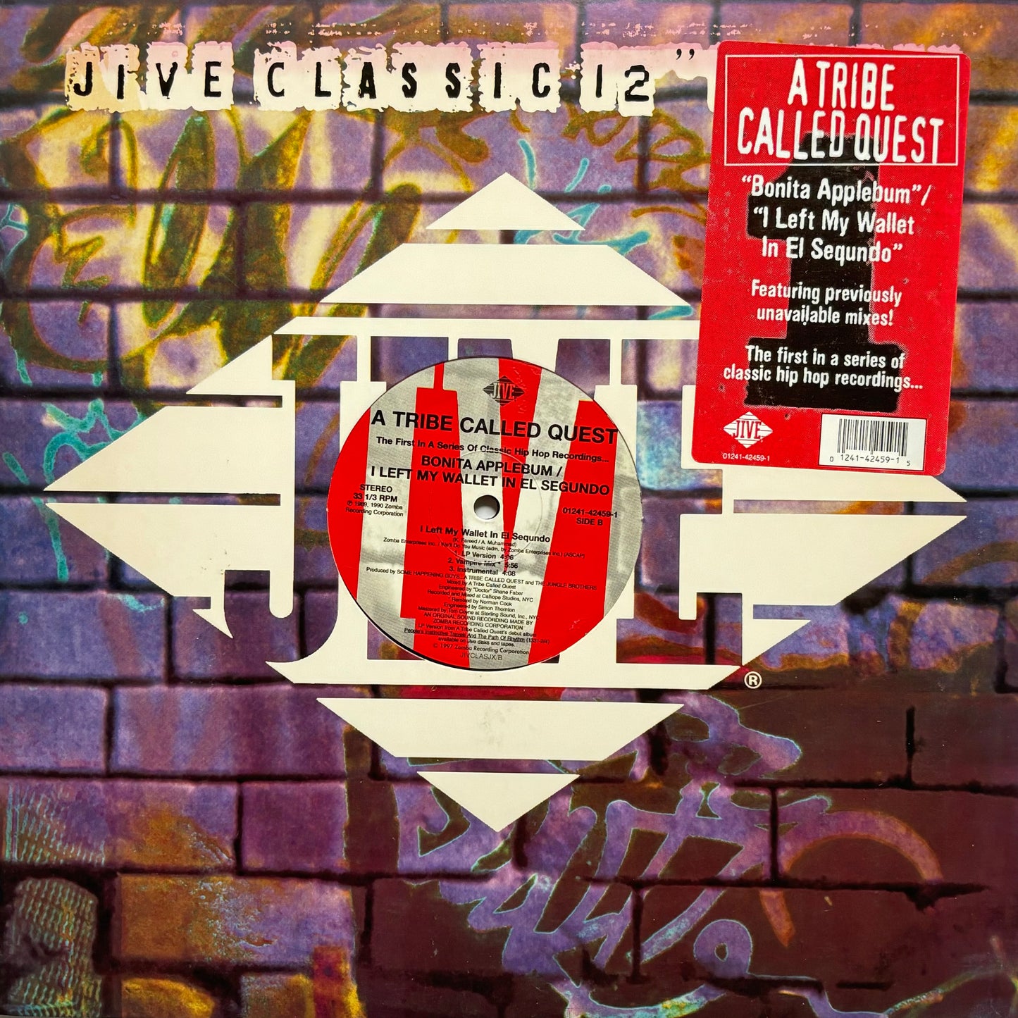 A Tribe Called Quest - Bonita Applebum / I Left My Wallet In El Segundo 12"