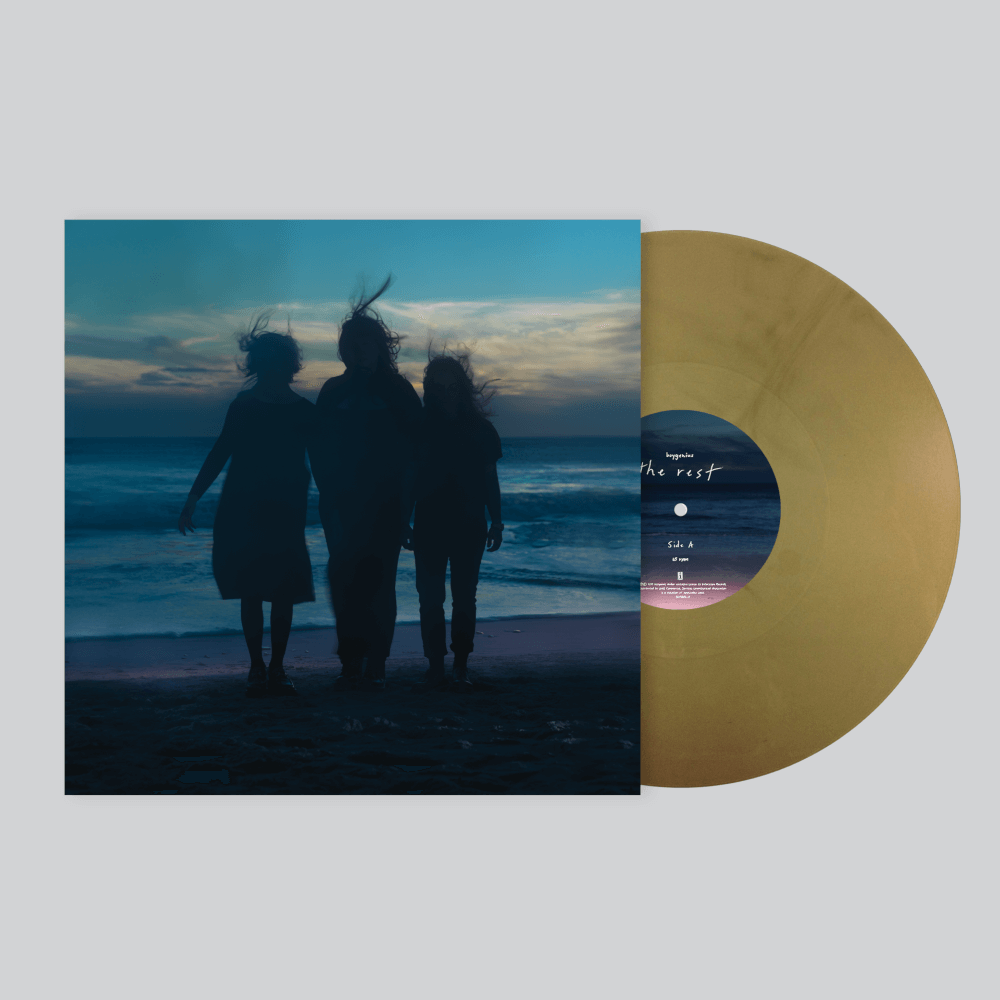 boygenius - the rest metallic gold vinyl 10"