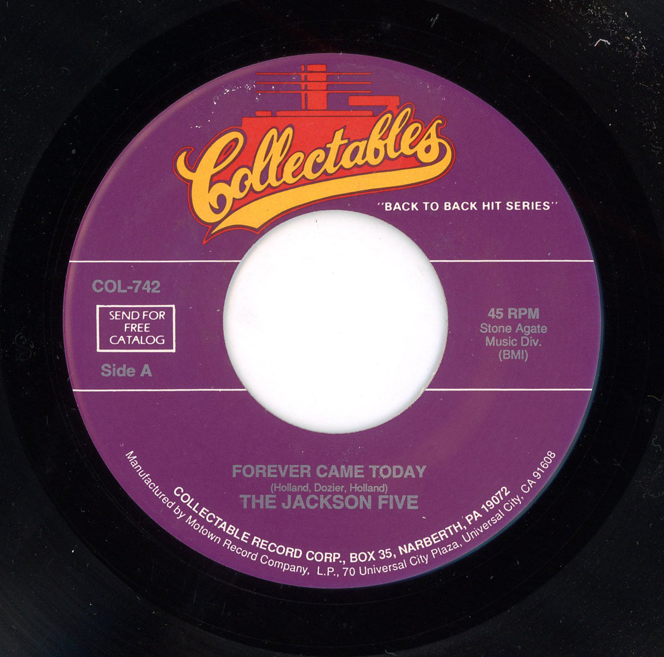 Jackson 5 - Forever Came Today / Whatever You Got, I Want 7"