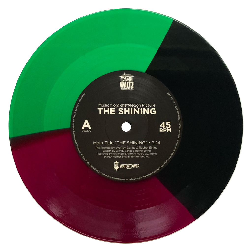 Wendy Carlos & Rachel Elkind - The Shining (Music From The Motion Picture) 7" Colored Vinyl