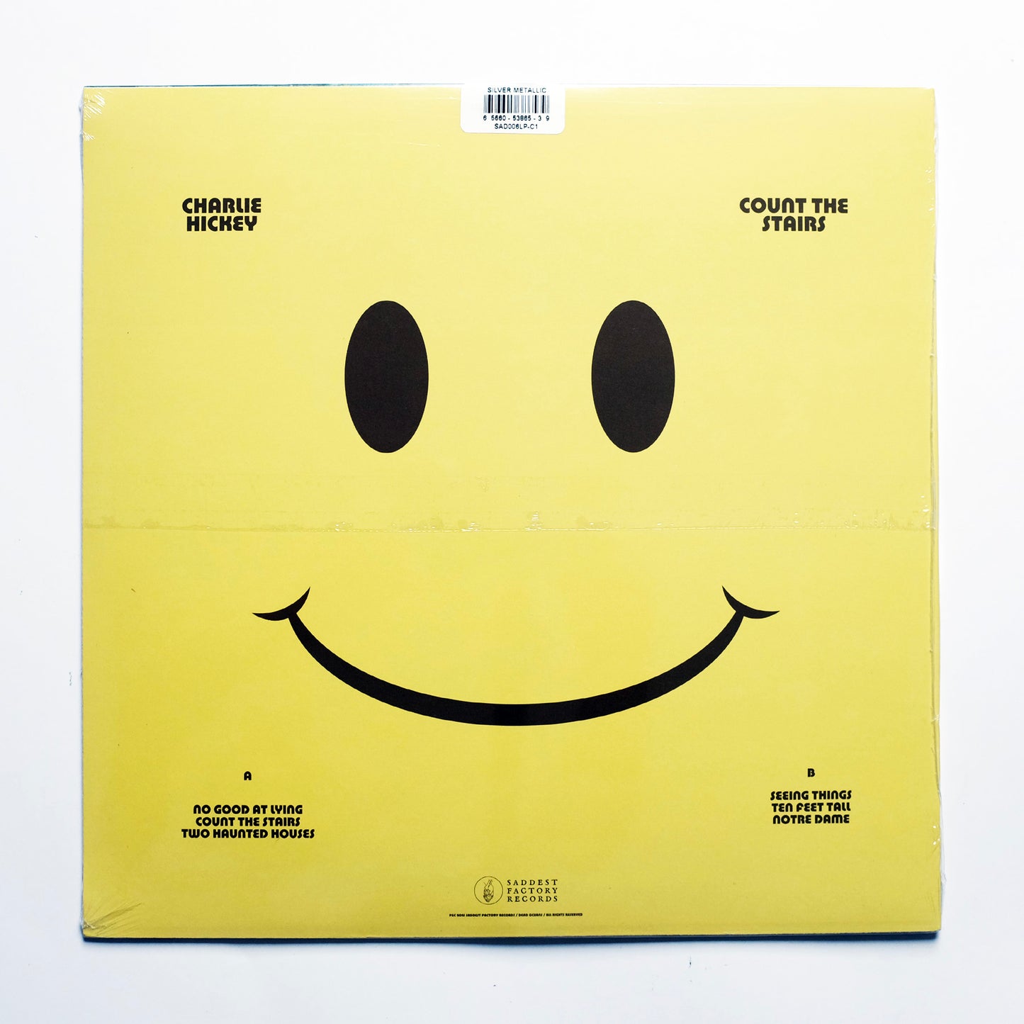 Charlie Hickey - Count The Stairs Metallic Silver Vinyl Edition