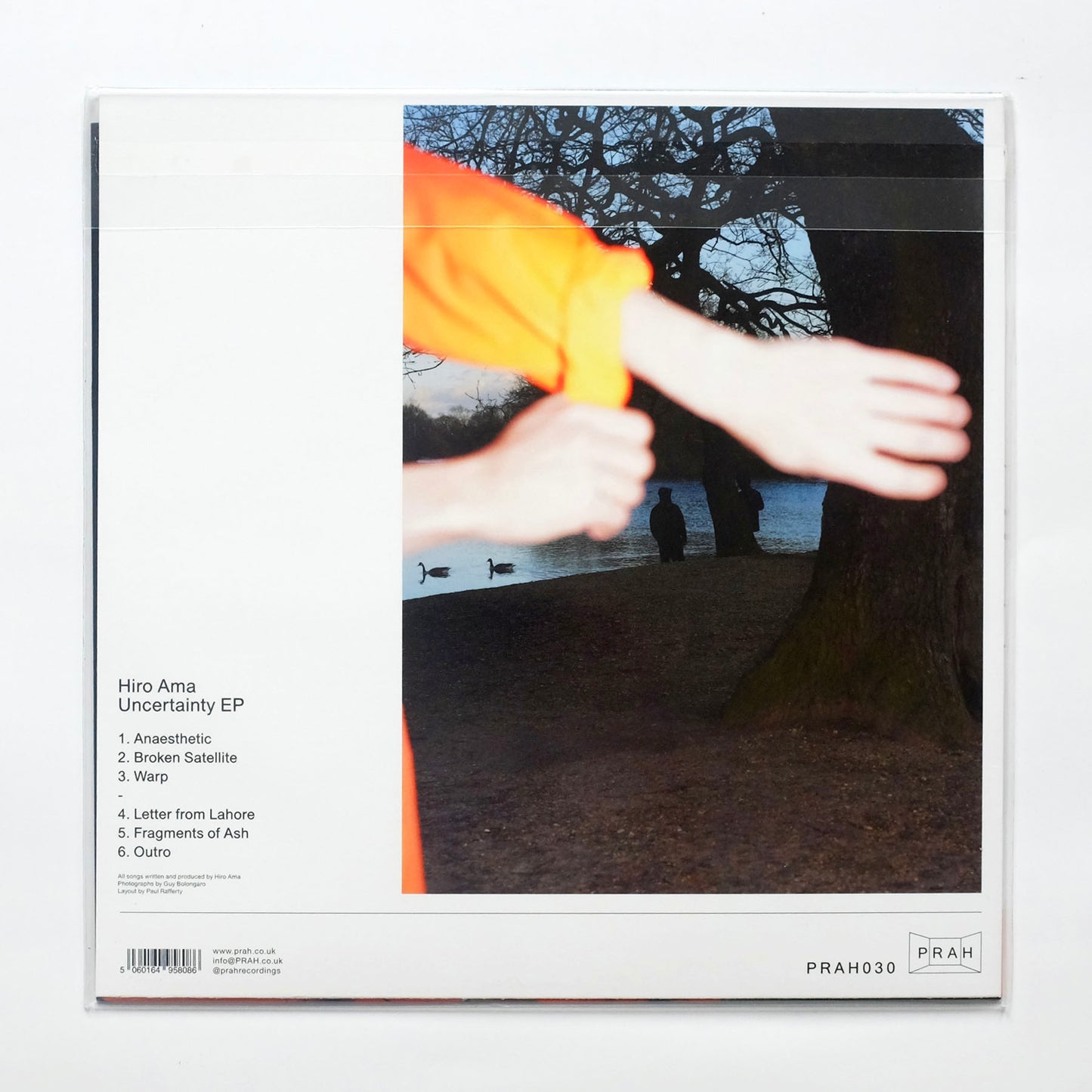Hiro Ama - Uncertainty EP Orange Vinyl Edition