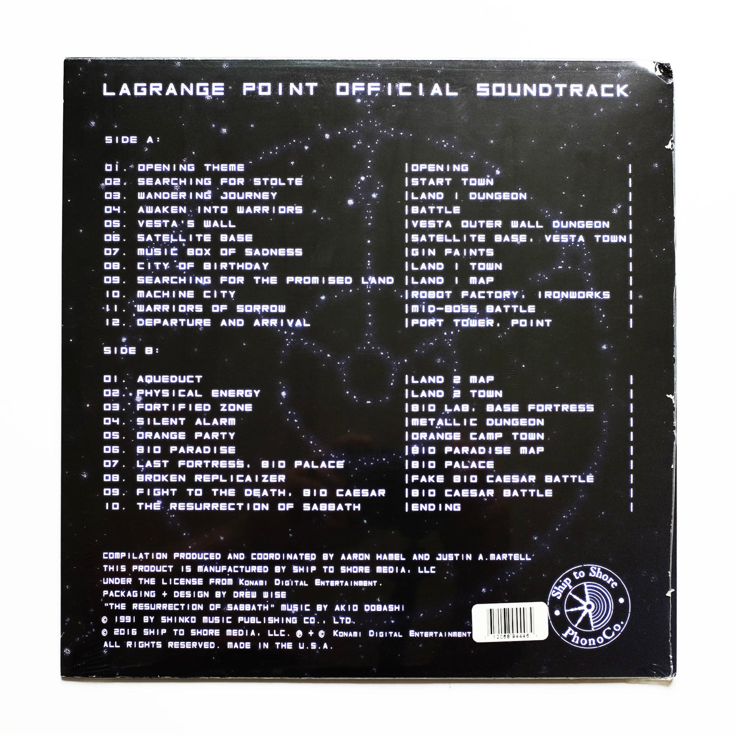 Konami Kukeiha Club - OST Lagrange Point Purple Vinyl Edition