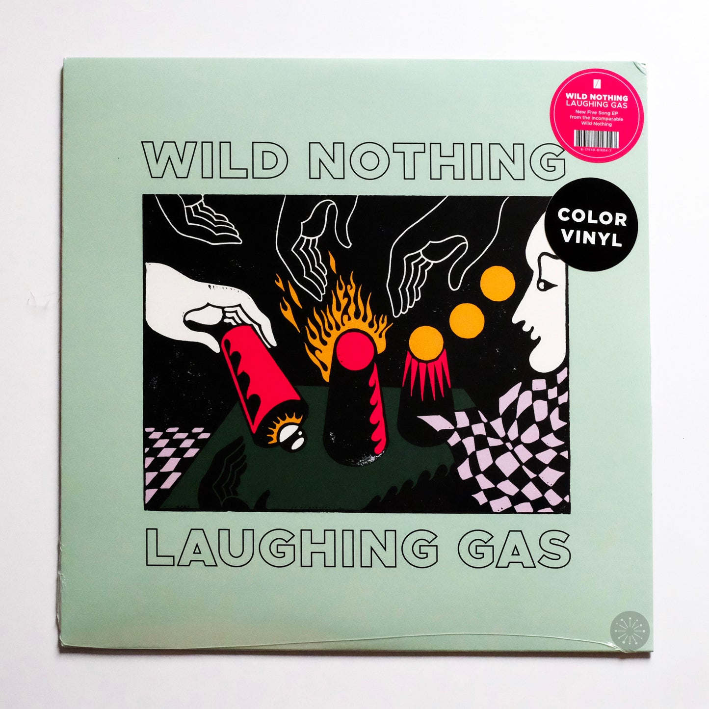 Wild Nothing - Laughing Gas EP Milky Clear Vinyl