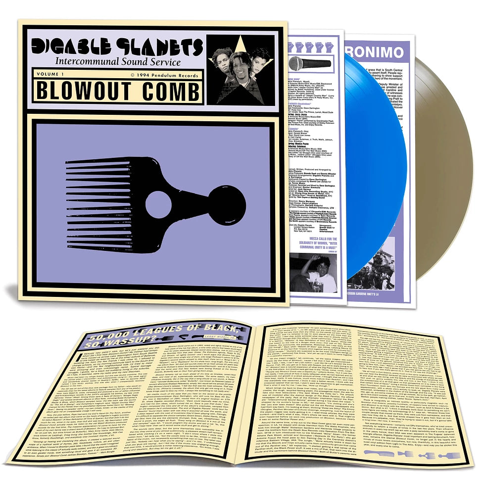 Digable Planets - Blowout Comb Blue & Gold Vinyl Edition