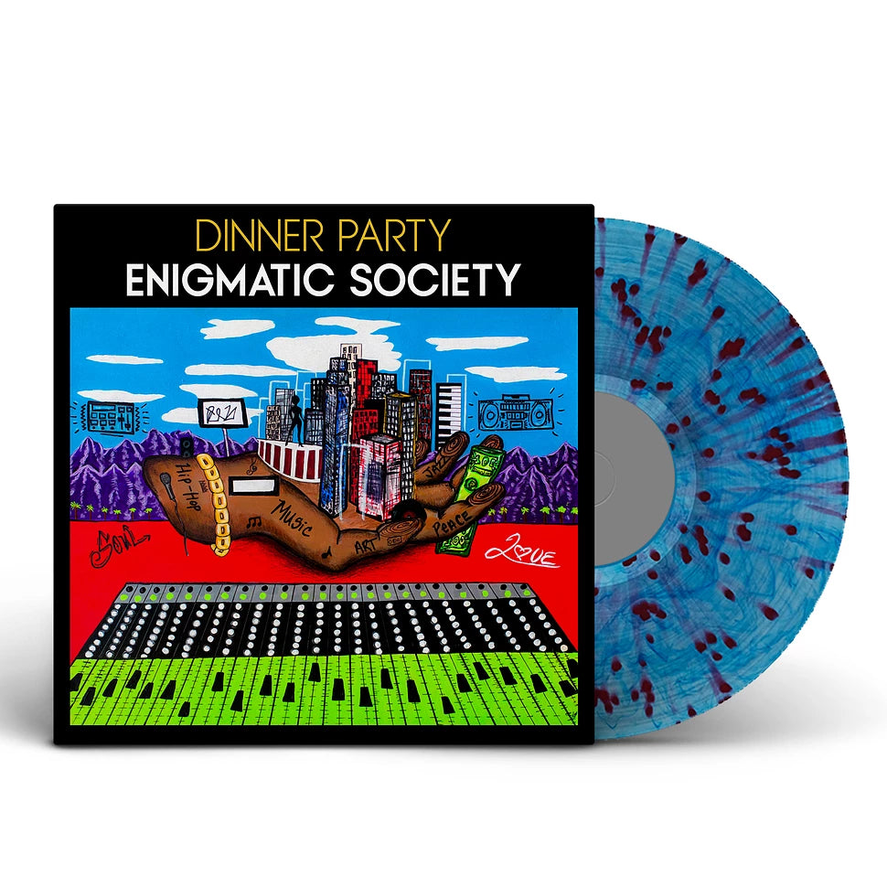 Dinner Party (Terrace Martin, Robert Glasper, 9th Wonder, Kamasi Washington) - Enigmatic Society Marbled w/ Splatter