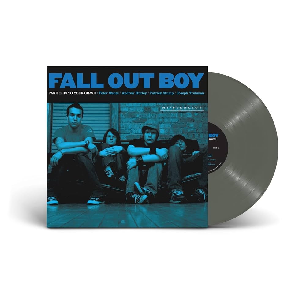Fall Out Boys - Take This to Your Grave (20th Anniversary Amazon Exclusive Black Ice Vinyl) PREORDER