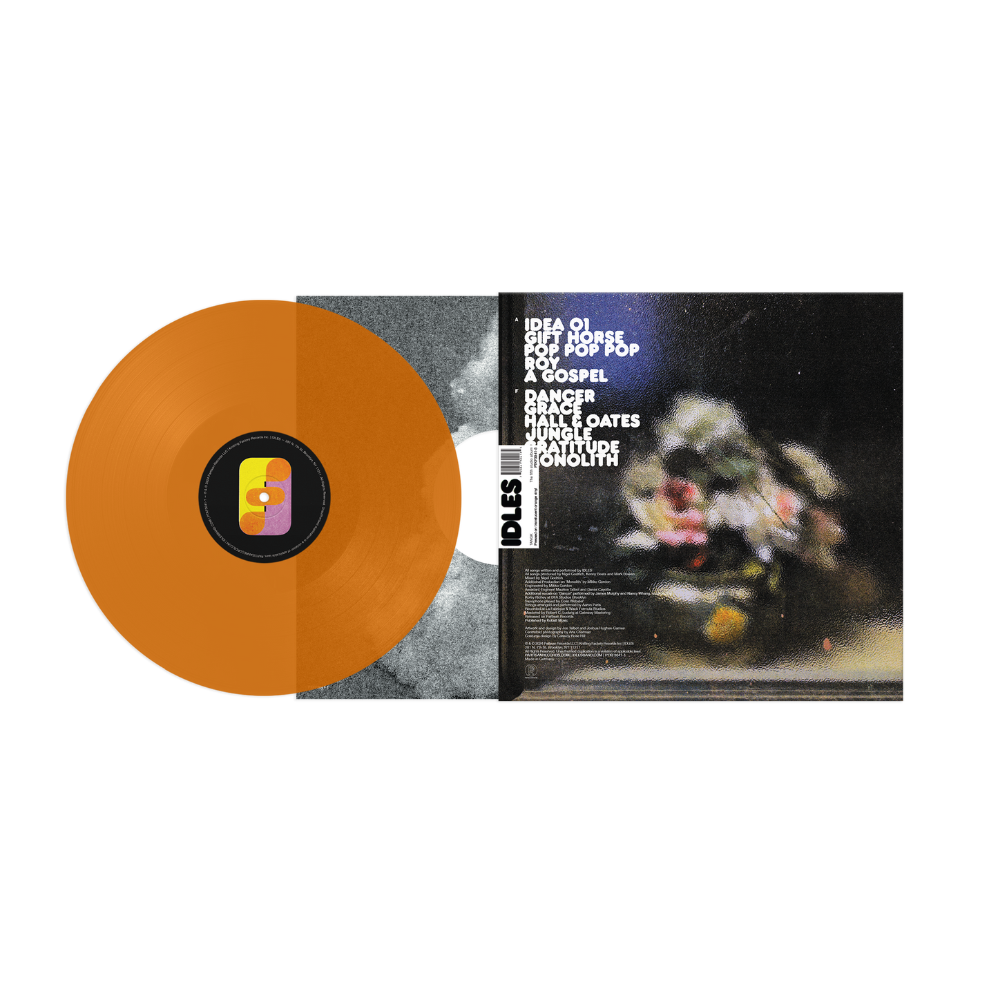 IDLES - TANGK (Orange Vinyl) PREORDER