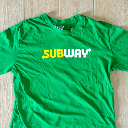 Green Subway Long Sleeve Shirt