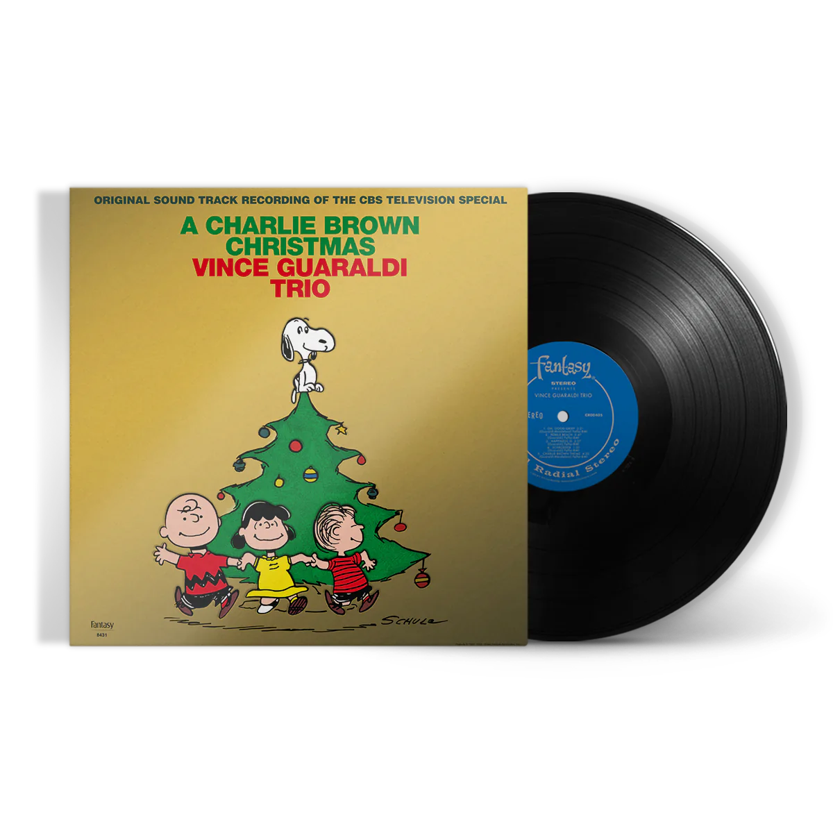 Vince Guaraldi Trio - A Charlie Brown Christmas Gold Foil Limited Vinyl Edition