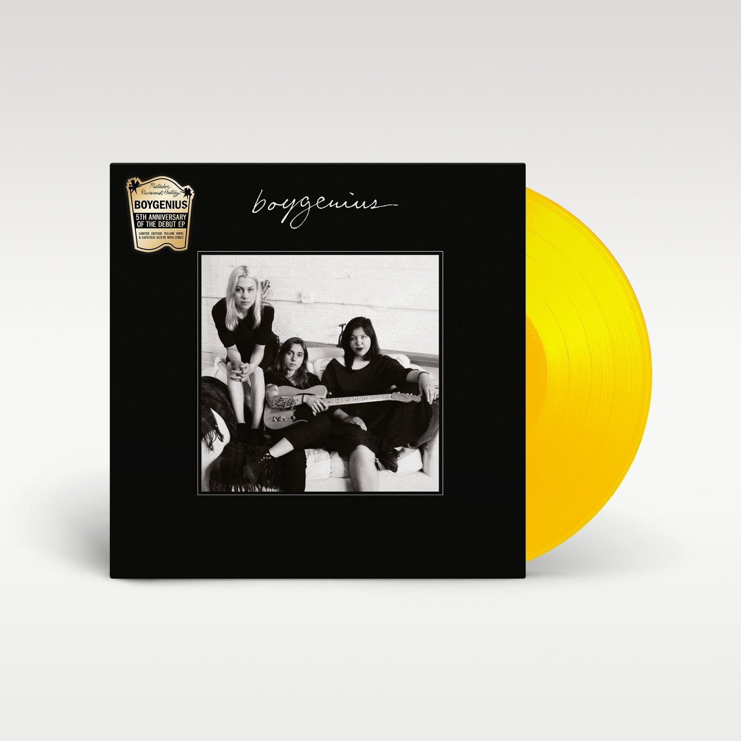 Boygenius - Boygenius 5th Anniversary Revisionist History Yellow Vinyl Edition
