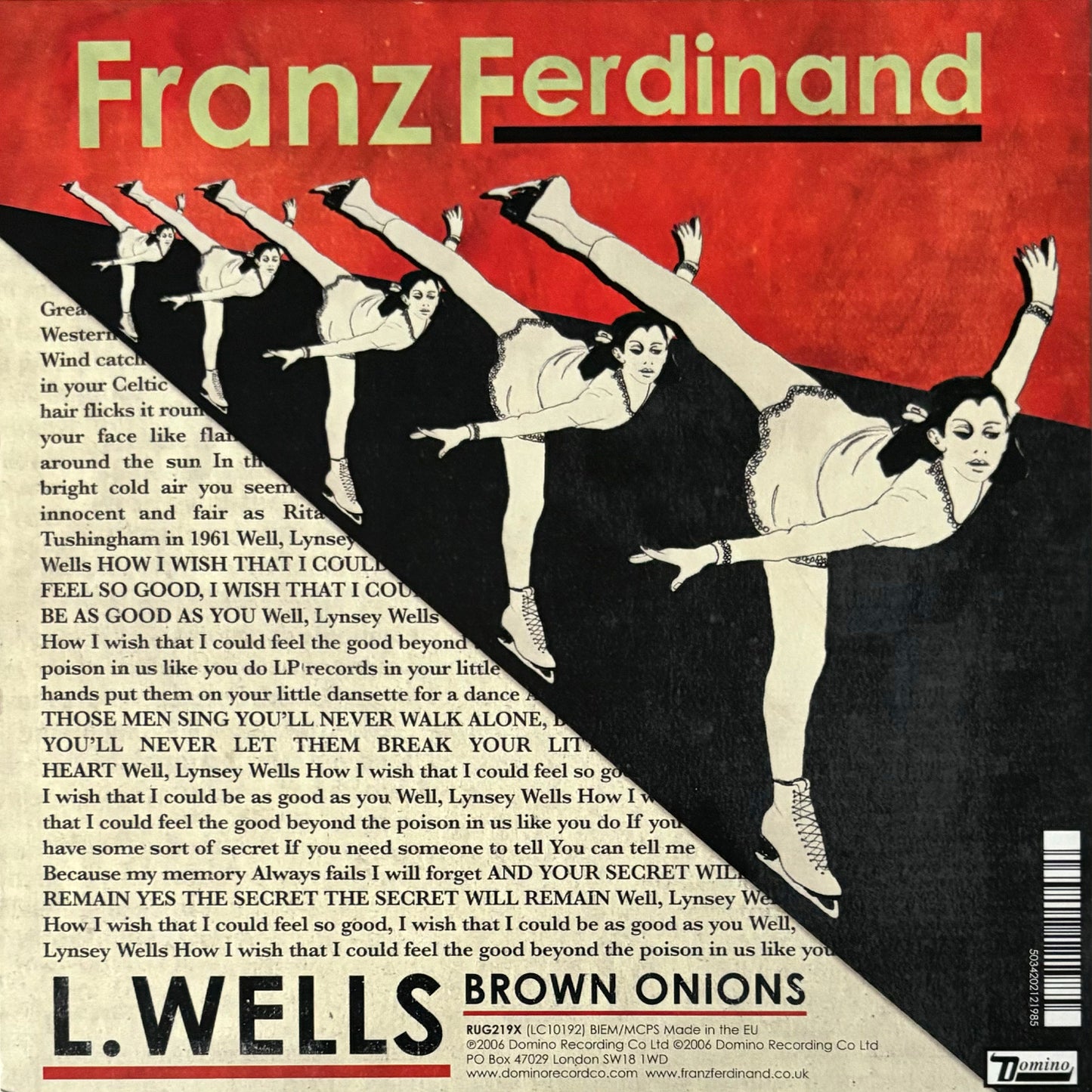 Franz Ferdinand - The Fallen / L Wells 7"
