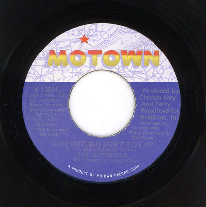Supremes - He's My Man / Give Out But Don't Give Up  7"