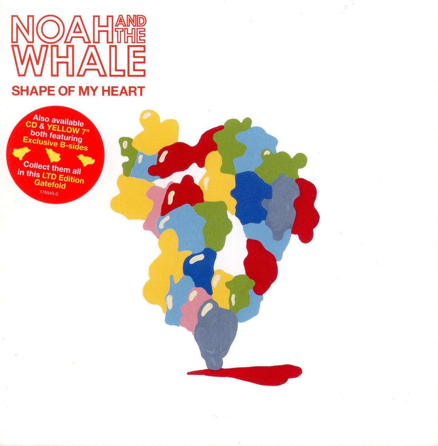 Noah & The Whale - Shape Of My Heart / Death By Numbers 7"