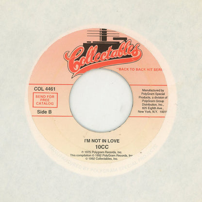 Thin Lizzy / 10cc - The Boys Are Back In Town / I'm Not In Love 7"