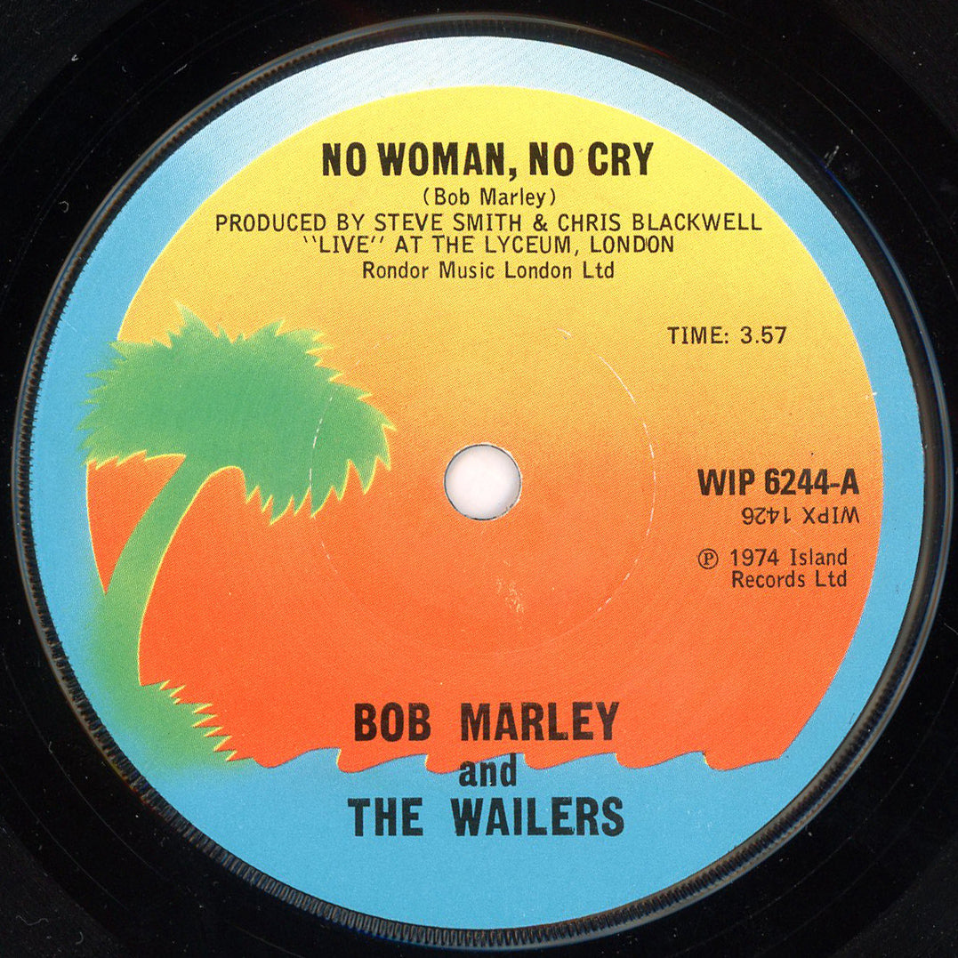 Bob Marley & The Wailers - No Woman, No Cry 7"