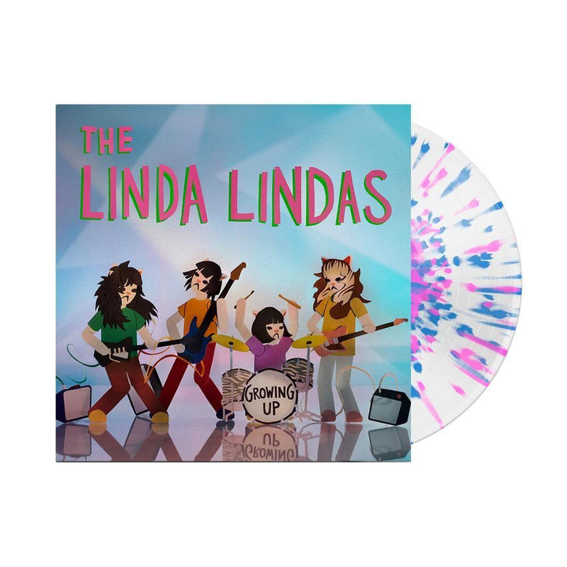 Linda Lindas, The - Growing Up (Clear with Blue and Pink Splatter Vinyl)