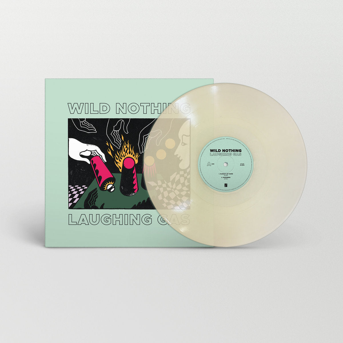Wild Nothing - Laughing Gas EP Milky Clear Vinyl