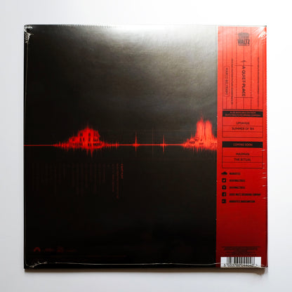 Marco Beltrami - A Quiet Place – Original Motion Picture Score LP - Red with Black color in color