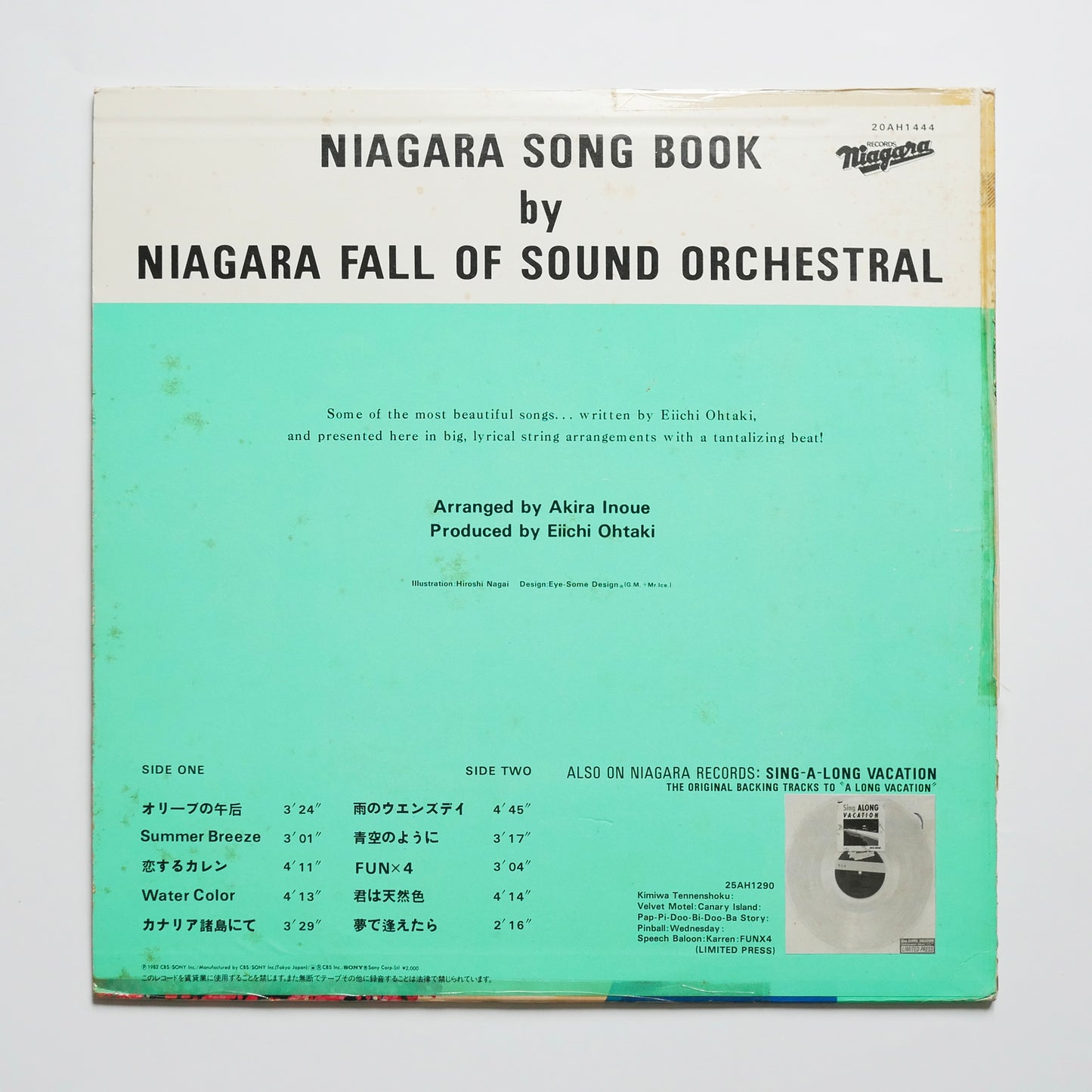 Eiichi Ohtaki - Niagara Song Book