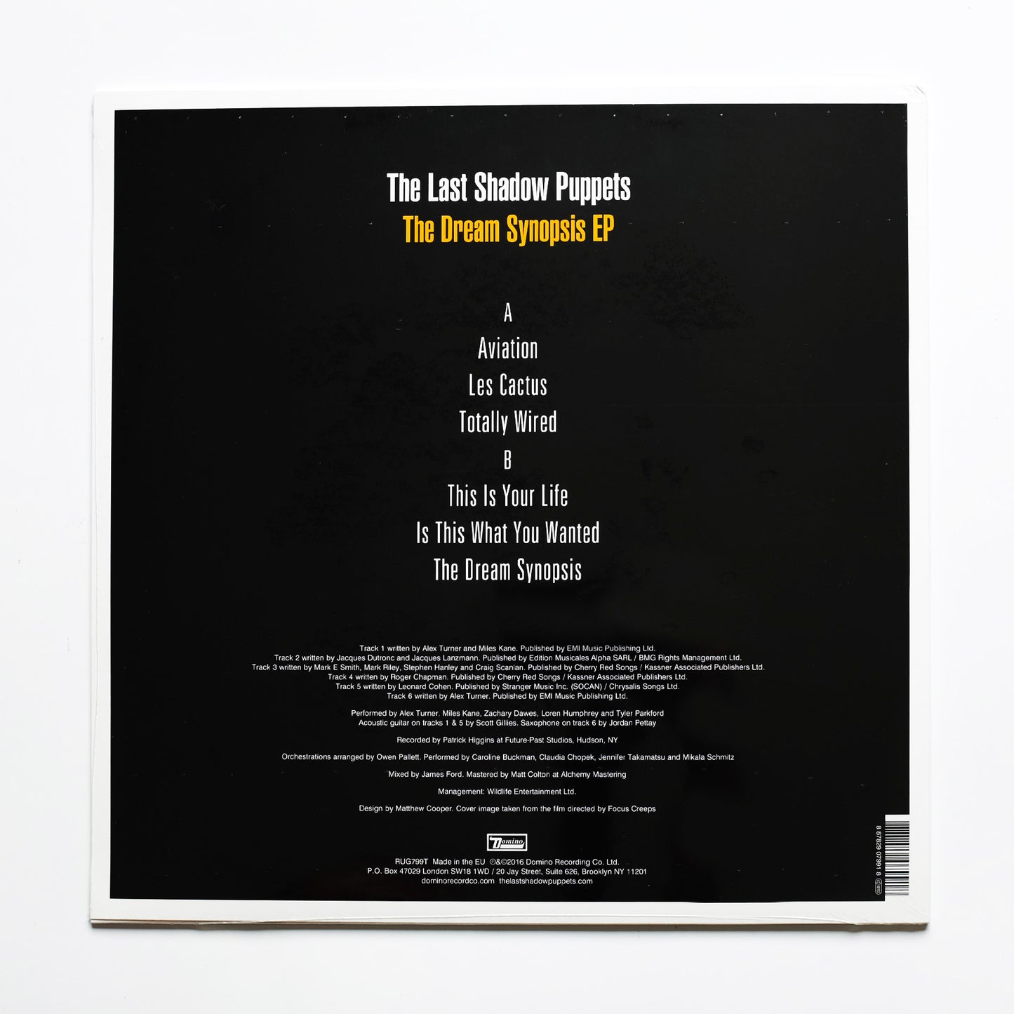 Last Shadow Puppets, The - The Dream Synopsis EP